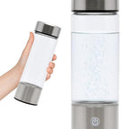 Flow Essence Hydrogen Water Bottle – Portable Molecular Hydrogen Generator with USB Charger – Wellness Hydration Solution for Home, Office & Travel
