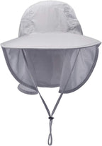 Unisex Outdoor Activities UV Protecting Sun Hats with Neck Flap