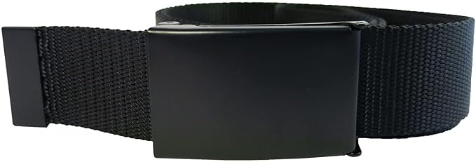 Permethrin Treated Mosquitoes, Flies, Ticks & More Insect Repellent Size Adjustable Fabric Belt (Black) One Size Fits All!