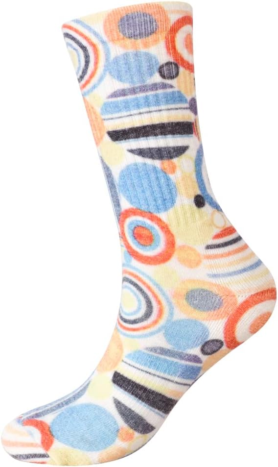 EnerWear 4 Pack Women's Merino Wool Outdoor Hiking Trail Crew Sock