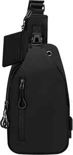 Waterproof Clear Bag for Stadium Events, Women's Crossbody Clear Sling Bag with Coin Wallet, Shoulder Bag for Daily Use