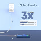 iPhone 14 Charger Fast Charging,Fast Charger i Phone 2Pack 10Foot Extra Long Braid Woven Cable Cord with PD Charging Block Cube for iPhone 14/13/13 Pro/12 Pro/12 Pro Max/11/Xs Max/XR/X/SE,iPad,AirPods