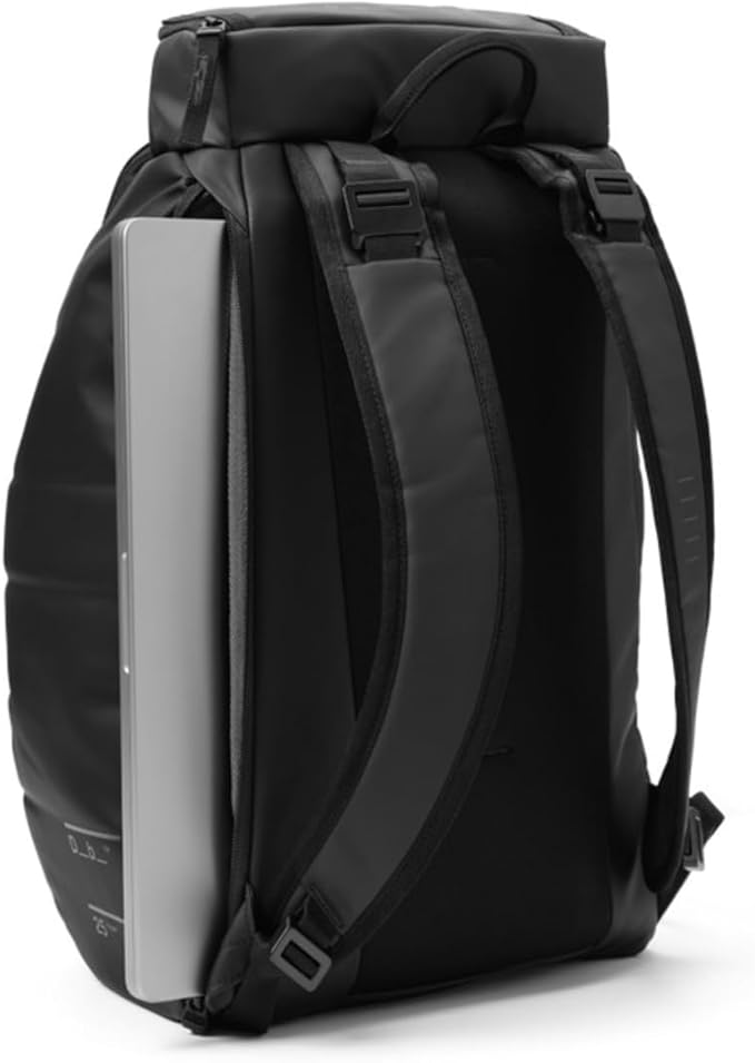 Db Journey The Hugger - Durable Travel Backpack with Laptop Compartment for Work & Gym, Luggage Backpack with Roller Bag Attachment, Full-Zip Main Compartment, 20L - Cappuccino