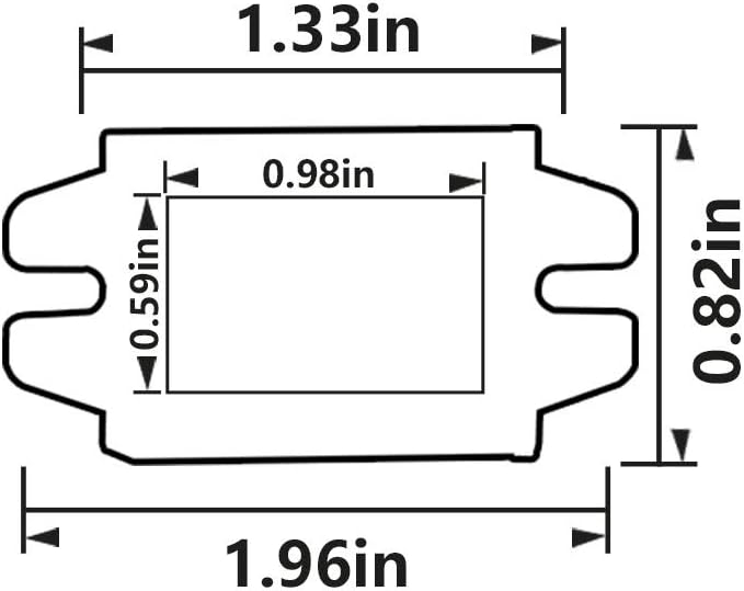 12V to 5V DC Converter Car Power Voltage, Waterproof DC 6.3-22V 12V Step Down to 5V 3A 15W Voltage Regulator Buck Converter Power Supply Step-Down Module Compatible with Vehicle Car Truck Volt