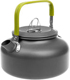 Docooler Camping Kettle - 0.8L Portable Ultra-Light Outdoor Hiking Camping Picnic Water Kettle, Teapot, Coffee Pot - Compact, Quick-Heat & Anti-scalding