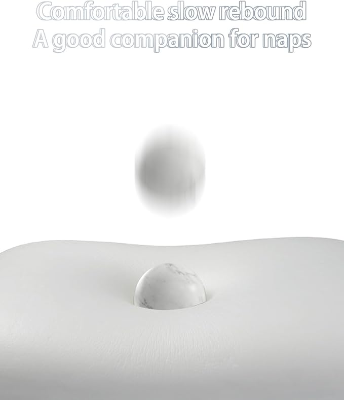 Camping Pillow, Small Pillows for Chair, Memory Foam Travel Pillow for Sleeping with Cool & Breathable Washable Cover Ideal for Travel, Hiking, Airplane and Car - Dark Grey