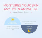 Mini Travel Skincare Products, Mini Travel Items Including Isolation Cream, Face Wash, Serum, Toner, Lotion, Cream, Sakura Mud Mask, Face Skin Care Routine Kit Organic Skin Care Set (VC 70 pieces)