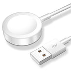 𝟐𝟎𝟐𝟔 𝐔𝐩𝐠𝐫𝐚𝐝𝐞𝐝 for Apple Watch Charger Magnetic Fast Charging Cable [Portable] Magnetic Wireless Charging Compatible with iWatch Series Ultra/9/8/7/6/SE/SE2/5/4/3/2-[1.6FT] White