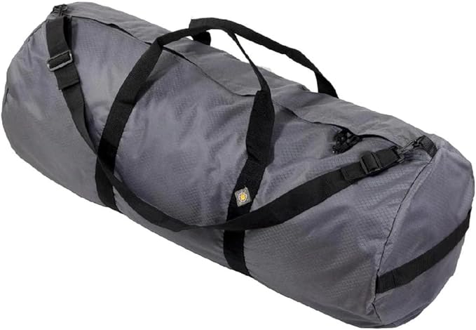North Star Sports Foldable Duffle Bag for Travel, Gym & Outdoor Camping | Tough and Packable Sport Equipment Bag & Gear Organizer | Heavy Duty Large Duffel Bags for Traveling