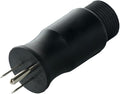 219261 Multi-Voltage Adapter Plug Compatible with Miller and for Hobart Welders, 115V 5-15P 4-Pin to 3-Prong Welder Plug Replacement for Welding Power Cord