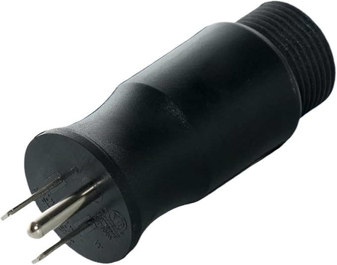 219261 Multi-Voltage Adapter Plug Compatible with Miller and for Hobart Welders, 115V 5-15P 4-Pin to 3-Prong Welder Plug Replacement for Welding Power Cord