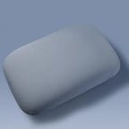 Camping Pillow, Small Pillows for Chair, Memory Foam Travel Pillow for Sleeping with Cool & Breathable Washable Cover Ideal for Travel, Hiking, Airplane and Car - Dark Grey