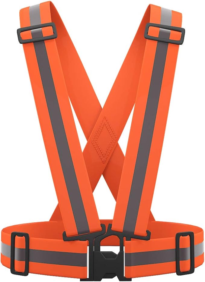 AYKRM 9 color High Visibility Reflective Vest Running Gear High Vis Adjustable Safety Vest