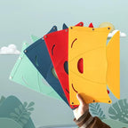 Folding Portable Camping Hiking Stool with Handbag Function - Lightweight Collapsable Travel Chairs for BBQ, Library & Backpacking - Outdoor Ultralight Mini Step Stool Foldable(Yellow Large)