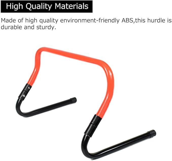 Adjustable Height Hurdle Agility Training Hurdle Set of 5 Set of 10