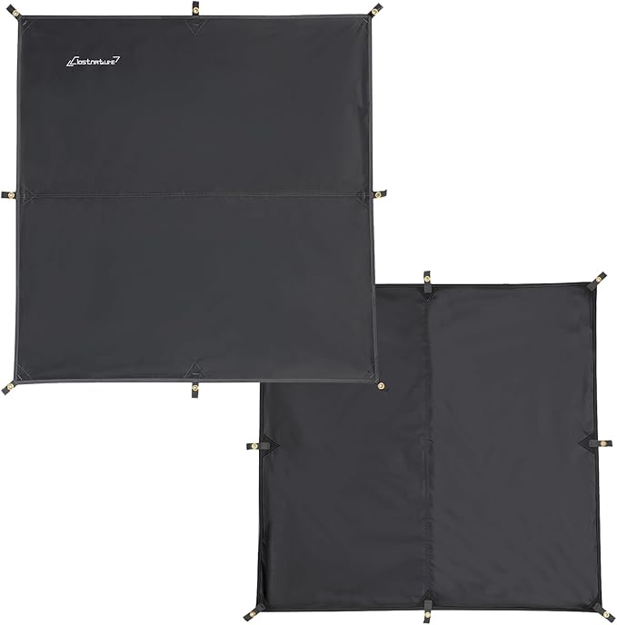 Clostnature Waterproof Camping Tarp for Tent - Ultralight Hammock Rain Fly for Backpacking, Heavy Duty Camping Hiking Awning Lightweight Rain Tarp Tent Shelter Camping Gear Must Haves