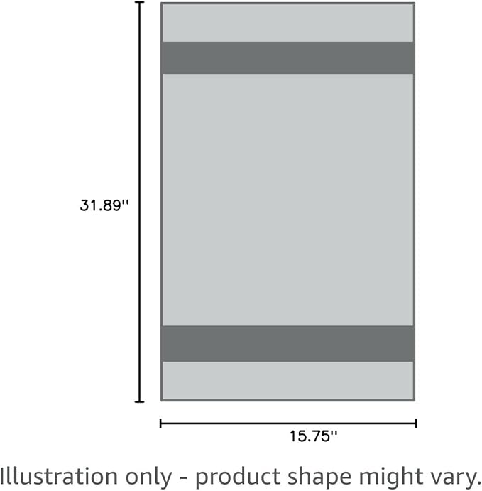 BOGI Microfiber Travel Sports Towel-Quick Dry, Soft Lightweight, Absorbent, Compact for Camping, Gym, Yoga, Swimming, Backpacking (L:60''x30''+16''x16'' - Grey)