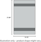 BOGI Microfiber Travel Sports Towel-Quick Dry, Soft Lightweight, Absorbent, Compact for Camping, Gym, Yoga, Swimming, Backpacking (XL:72''x32''+16''x16''-Grey)