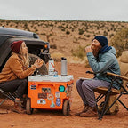 Epic Water Filters Vostok Stainless Steel Insulated Water Bottle and 75 Gallon Filter - Removes 99.99% of Water Impurities, 34oz,