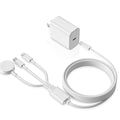 Upgraded Apple Watch Charger, 3 in 1 Multi Charging Cable 6FT, Magnetic Fast Charger, Portable Wireless Fast Charging Cable Cord for iWatch Series Ultra SE 3/11/10/9/8/7/6/iPhone17 16 15/14/13/12/11