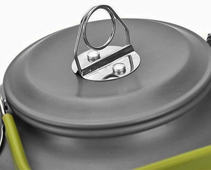 Doorslay Camping Kettle Tea Kettle Coffee Pot 27fl oz/0.8L Camp Coffee Pot Camping Kettle