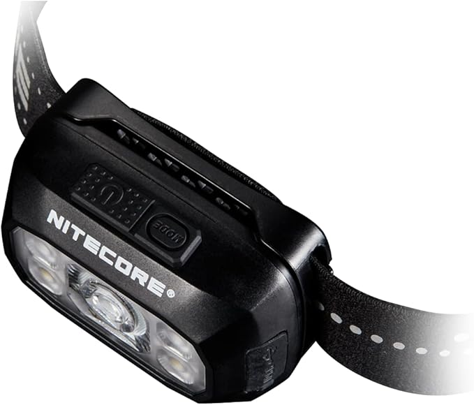Nitecore NU30 500 Lumen LED Rechargeable Headlamp with White and Red Beams