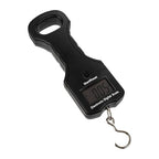 ibasenice Portable Digital Hanging Luggage Scale 30kg Multifunction Electronic Handheld Scale for Travel Fishing Postal Use with Hook and Tare Function