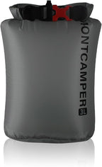 Upgraded CORDURA Waterproof Dry Bag-Lightweight&Durable Waterproof Storage Sack-Roll Top with Survival Whistle-Suitable for High-Intensity Outdoor Adventures-Floats on Water (3L/Grey)