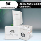 3-Pack Single-Use Emergency Phone Charger | Dead Phone? Just Plug in — No Cables Needed | Lightning | Pre-Charged | TSA-Approved