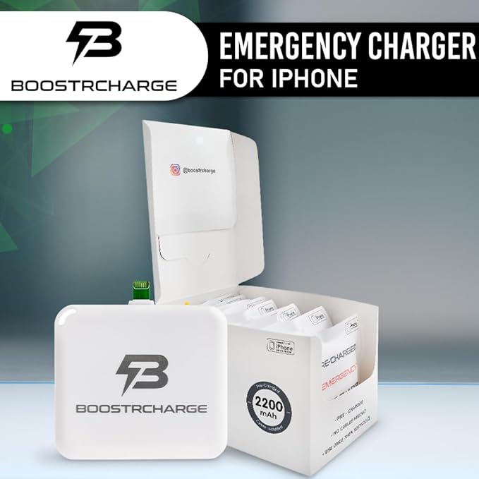 Single-Use Emergency Charger (Lightning, 1)