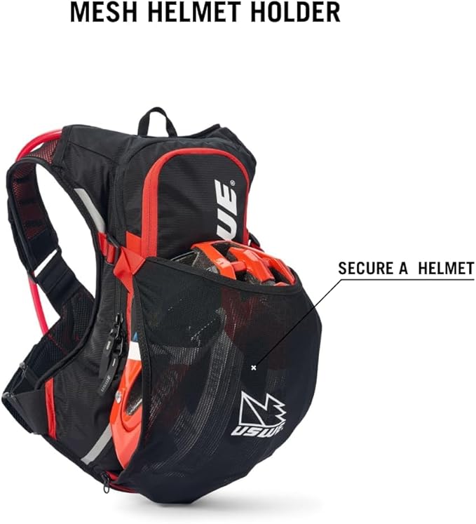 USWE MTB Hydro Hydration Pack with Hydration Bladder - Hydration Backpack for Cycling, Mountain Biking, E-MTB and Gravel Riding, Backpack with Water Bladder