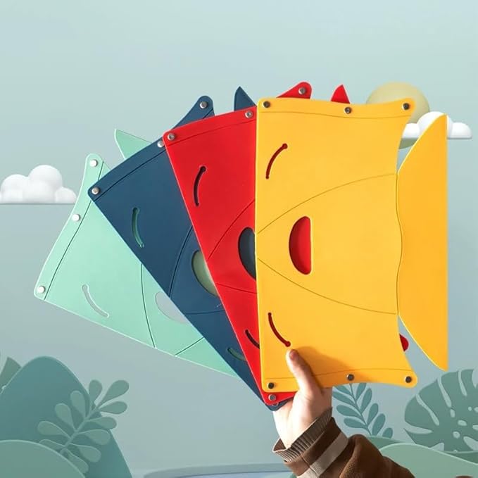 Folding Portable Camping Hiking Stool with Handbag Function - Lightweight Collapsable Travel Chairs for BBQ, Library & Backpacking - Outdoor Ultralight Mini Step Stool Foldable(Blue Large)