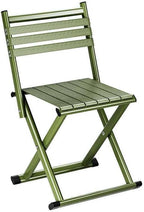 Heavy-Duty Camping with backrest Folding Stool, Outdoor Portable backrest Chair, 440lbs Heavy-Duty Portable Folding Stool, Camping, Hiking, Outdoor Fishing, picnicking, BBQ