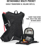 USWE MTB Hydro Hydration Pack with Hydration Bladder - Hydration Backpack for Cycling, Mountain Biking, E-MTB and Gravel Riding, Backpack with Water Bladder