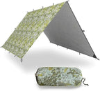 AquaQuest Safari Tarp – Lightweight Waterproof (5,000mm) Seam-Taped Ripstop Rain Fly for Backpacking, Thru-Hiking & Hammock Camping