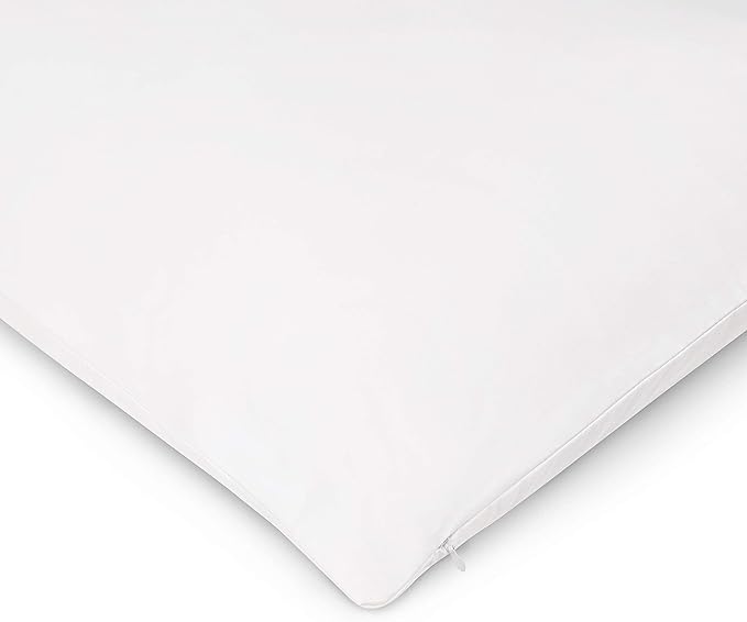 RejuveNite® American Talalay Latex Pillows - Medium Support, Queen High Profile, Dual Set - 100% Cotton Sateen Covers – Made in USA