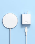 Magnetic Wireless Charger for iPhone 17 16 Wireless Charger with 20W PD USB C Charger, 2 Pack Compatible with Magsafe Charger for iPhone 17/17 Pro/17 Pro max/16/16 Pro/16 Pro max/AirPods3