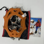 WIN.MAX Crampons for Shoes, Traction Cleats Ice Snow Grips with 19 Stainless Steel Spikes, Shoe Talons Anti - Slip Boots Spikes for Walking, Jogging, Climbing and Hiking