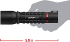 COAST XP11R Rechargeable Dual Power LED Flashlight, 3000 Lumens, Black