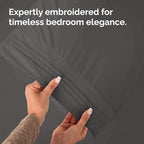 Queen Pillow Cases Set of 2 - Ultra Soft Hotel Quality Pillowcase Covers - Comfy Cozy Bedding for Women, Men, Kids and Teens - Machine Washable Pillow Protectors - 2 Pieces Set - Queen Size Charcoal