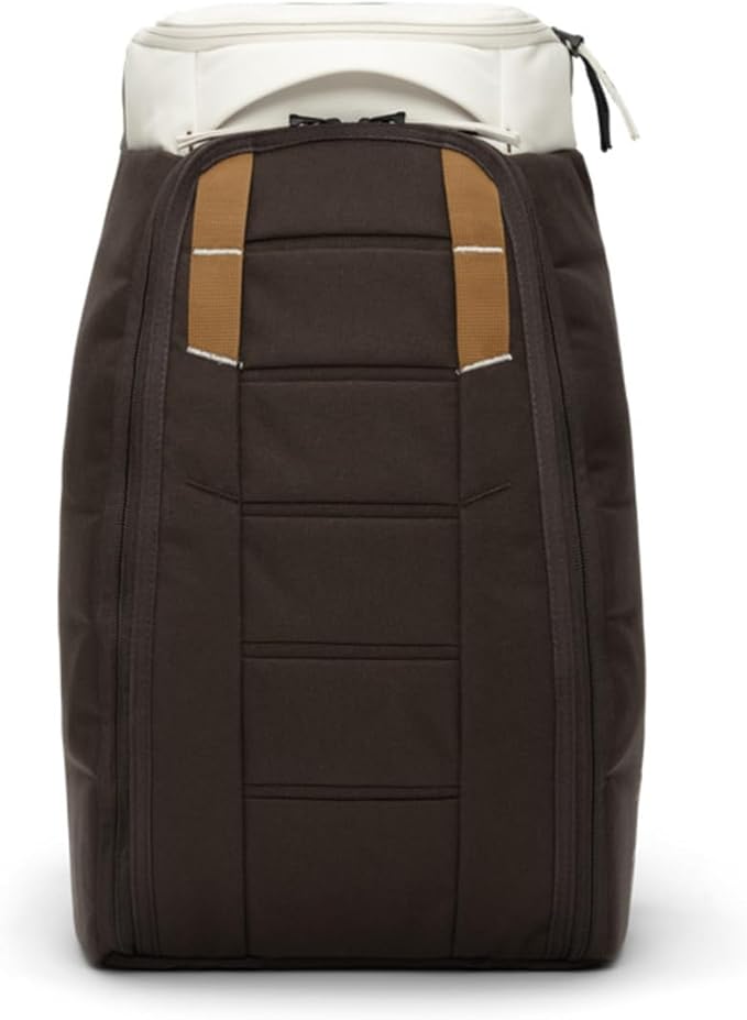 Db Journey The Hugger - Durable Travel Backpack with Laptop Compartment for Work & Gym, Luggage Backpack with Roller Bag Attachment, Full-Zip Main Compartment, 20L - Cappuccino