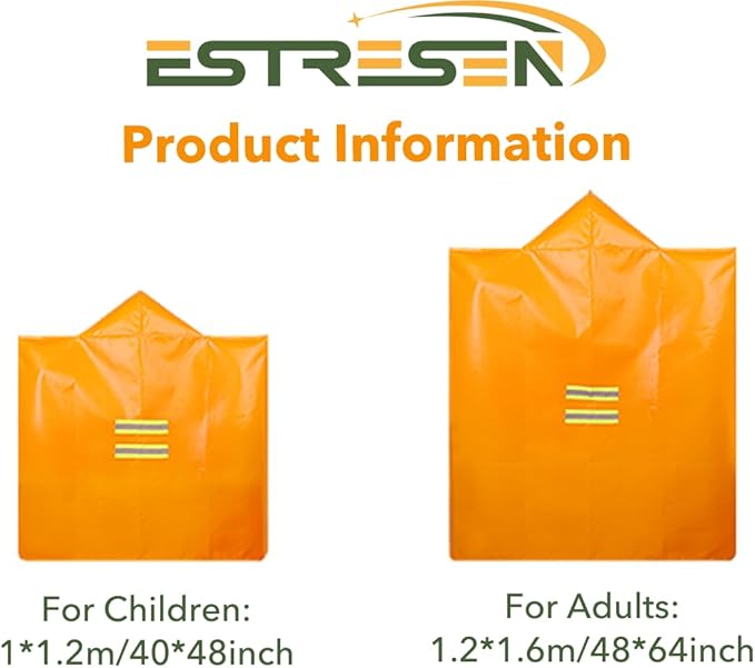 Fireproof Cloak for Adult with Hood, 1.2 * 1.6 M/48''*64'', Fire Emergency Survival Safety Blanket Full Body Protection, Resistant to high Temperature
