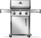 Napoleon Rogue 425 Natural Gas Grill, Stainless Steel, Durable 3-Burner Gas BBQ