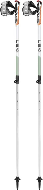 LEKI Spin Shark SL Aluminum Adjustable Lightweight Trekking Poles for Hiking & Nordic Walking