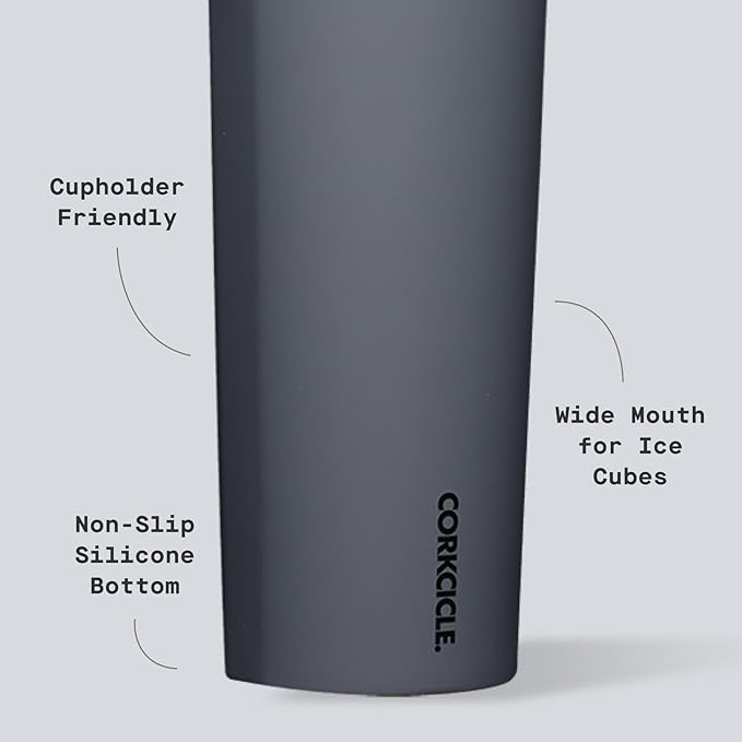 Corkcicle Sport Canteen - Keeps Drinks Cold 25 Hours - Stainless Steel Water Bottle - Triple-Insulated - Spill-Proof - Summer Drinkware Gift - Keeps Drinks Ice Cold - 32 oz - Hammerhead