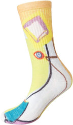 EnerWear 4 Pack Women's Merino Wool Outdoor Hiking Trail Crew Sock