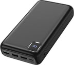 Portable-Charger-Power-Bank - 50000mAh Powerbank PD 30W and QC 4.0 Fast Charging External Battery Pack with USB-C LED 4 Outputs & 2 Inputs Portable Charging for iPhone 15 14 13 pro, Samsung