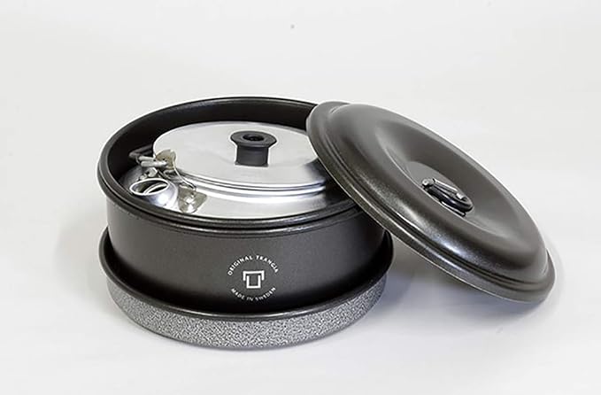 TRANGIA Tundra 3 Mini Non Stick Camping Cook Pot Set