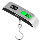 Digital Luggage Scale 110lb/50kg Portable Hanging Scale with LCD Display for Travel Suitcase Weighing