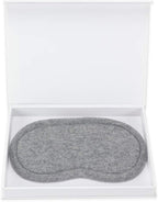 Jet&Bo 100% Pure Cashmere Eye Mask Gray in Gift Box